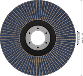 Disque à lamelles Bosch PRO X571 incliné 115 mm G120.