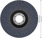 Disque à lamelles Bosch PRO X571 incliné 115 mm G80.