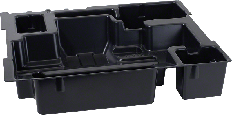 Plateau d'insertion Bosch pour l'organisation des outils et des accessoires.