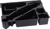 Plateau d'insertion Bosch pour l'organisation des outils et des accessoires.