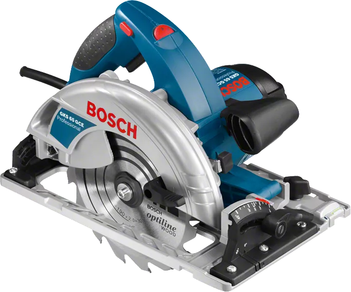Scie Circulaire : Rail de guidage Bosch.