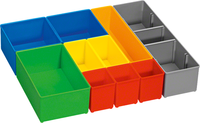 Set de casiers InSet-Box pour i-BOXX 72, 10 pièces