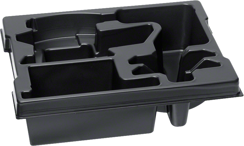 Plateau d'insertion Bosch pour l'organisation des outils et des accessoires.