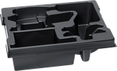 Plateau d'insertion Bosch pour l'organisation des outils et des accessoires.