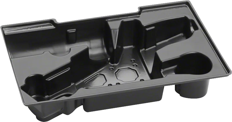 Insert en plastique Bosch pour le rangement des outils et des accessoires.