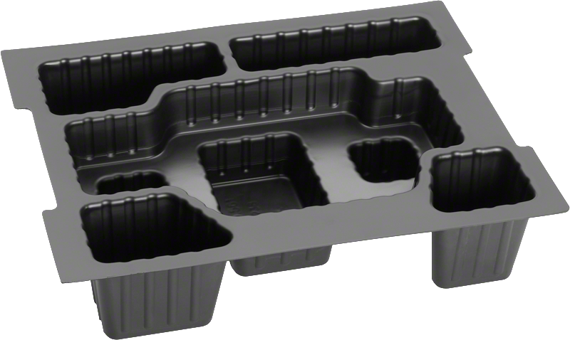 Plateau d'insertion Bosch pour l'organisation des outils et des accessoires.