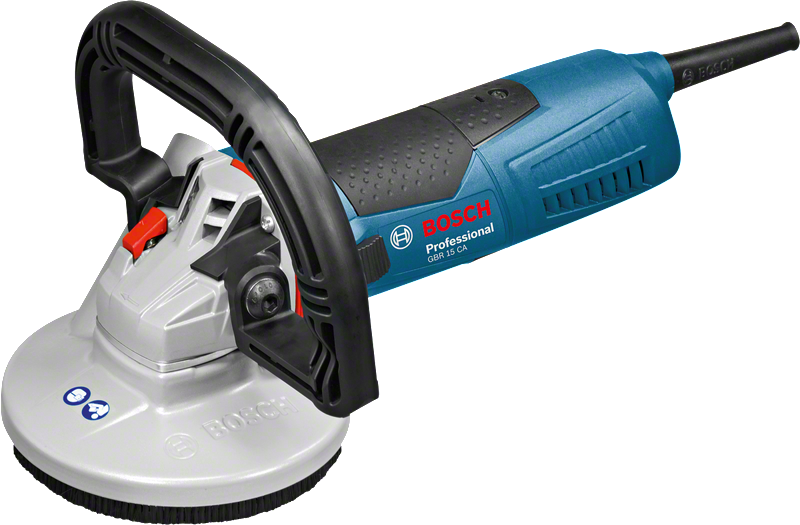 Bosch GBR 15 CA betonslijpmachine met 1500W motor.