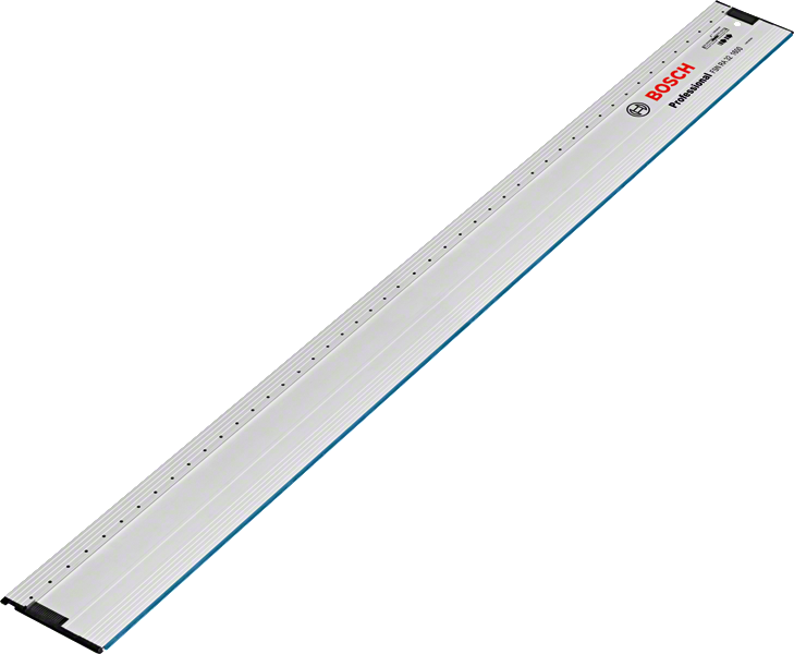 Metalen geleiderailaccessoire met maatmarkeringen, ontworpen voor nauwkeurige uitlijning van gereedschap.