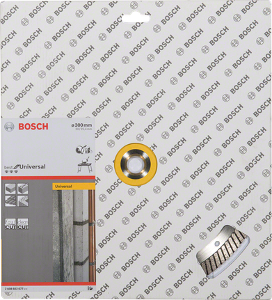 Bosch diamantdoorslijpschijf 300mm.