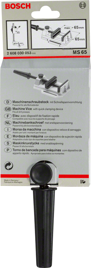 Bosch MS 65 machineklem 65mm.