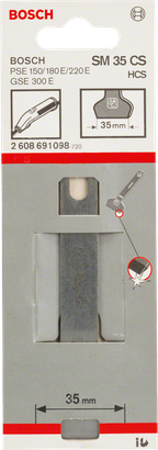 Bosch SM 35 CS 35mm schraapmes.