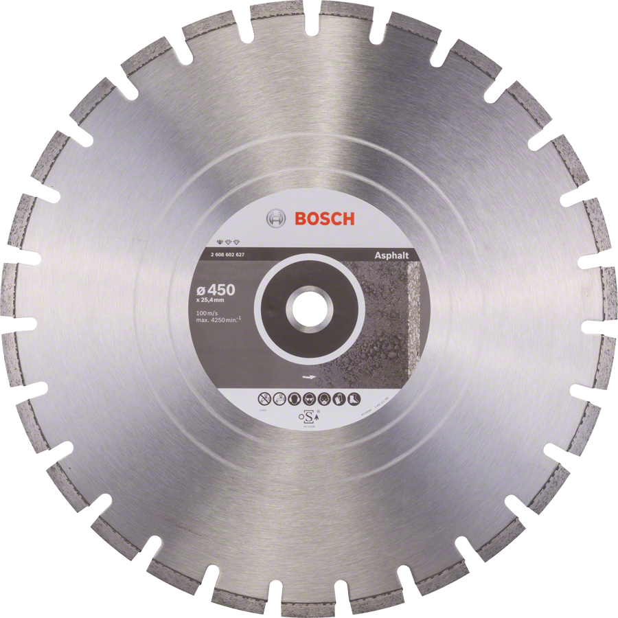 Bosch Standard for Asphalt diamantdoorslijpschijf 450mm.