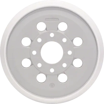 Bosch zachte schuurzool 125 mm met 8 gaten.