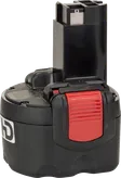 Bosch 9,6V NiMH-accu in capsulevorm.
