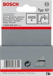 Bosch Type 57 nietjes 10,6 mm 1000x.