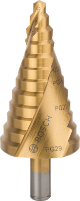 Bosch HSS-TiN trapboor voor gaten van 6-37 mm.