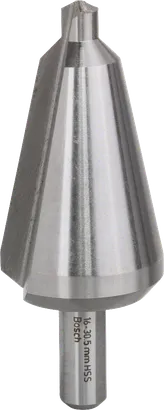 Bosch plaatwerkconusboor cilindrisch, lengte 76 mm.