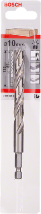 Bosch 10mm brad point boor 1/4″ hex.