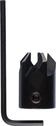 Bosch verzinkboor met asbevestiging voor brad-puntboren.