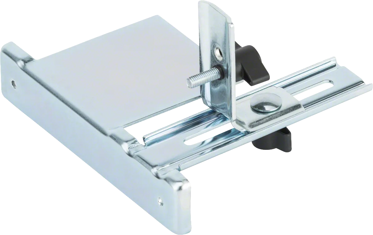 Bosch parallelgeleider voor nauwkeurige rechte zaagsneden.