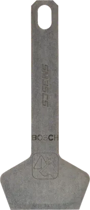 Bosch schraapmes SM 35 CS, 35 mm breed voor het verwijderen van materiaal.