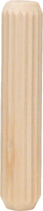 Bosch houten deuvel 8x40 mm voor precieze verbindingen.
