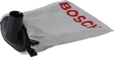 Bosch stofzak voor het opvangen van gereedschapsresten.