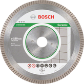 Bosch diamantdoorslijpschijf voor keramiek extra-clean turbo.