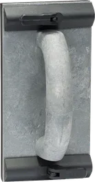 Bosch handschuurmachine met handgreep en klemvoorziening.