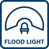 Bosch GLI 18V-1200 snoerloze LED-werklamp.