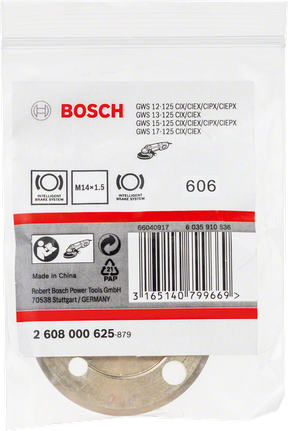 Bosch borgmoer M14×1.5.