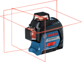 Bosch GLL 3-80 laserwaterpas met 360° lijnprojectie.