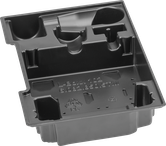 Bosch L-BOXX inlay voor GSR 18V-EC FlexiClick Adapter.