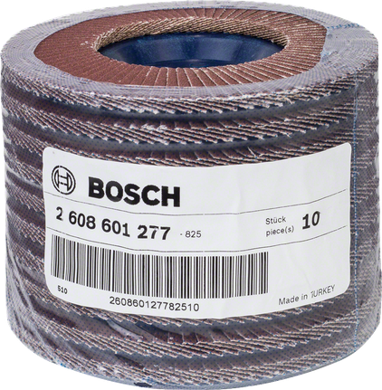 Bosch lamellenschuurwiel voor oppervlaktebewerking.