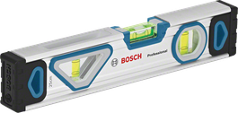 Bosch 25cm waterpas met maatlibellen.