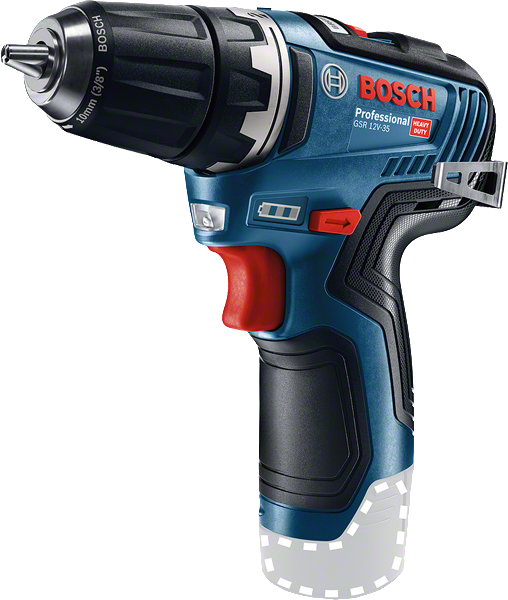 Bosch GSR 12V-35 accuschroefboormachine voor compact schroeven.