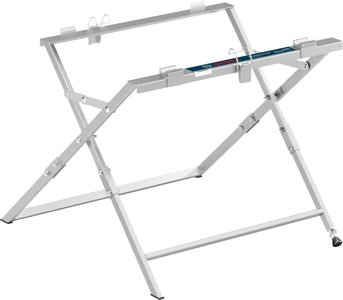 Bosch GTA 560 zaagstandaard met inklapbaar frame.