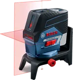 Bosch GCL 2-50 C laserwaterpas met rode kruislijnen.
