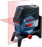 Bosch GCL 2-50 C laserwaterpas met rode kruislijnen.