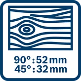 Bosch GKT 18V-52 accu-cirkelzaag voor nauwkeurig zagen.