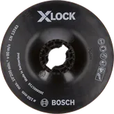Bosch X-LOCK slijpschijf van 150 mm voor haakse slijpers.
