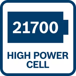  21700, Li-Ion-accu, cel met hoog vermogen