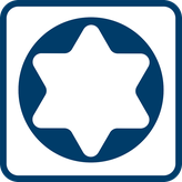 Bosch schroevendraaierset 6-delig TX met S2 stalen blad.