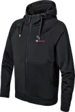Bosch GHH 12+18V XA verwarmde hoodie, zwart.