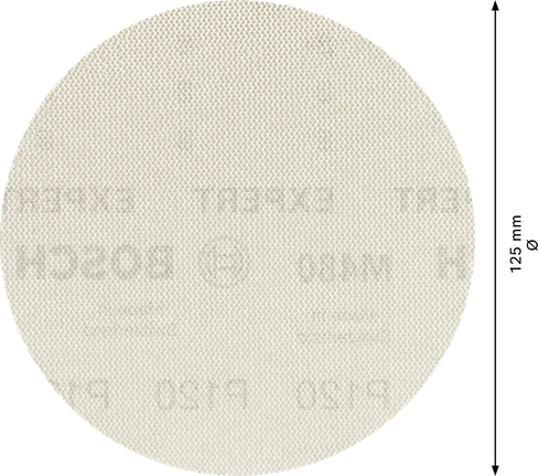 Bosch EXPERT M480 Schuurnet 125mm G120 schijf.