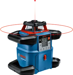 Bosch GRL 600 CHV rotatielaserwaterpas, IP68-gecertificeerd.
