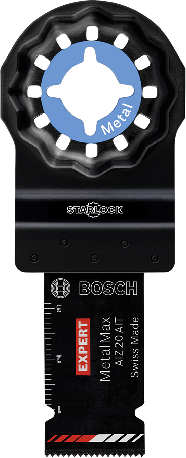 Bosch EXPERT MetalMax AIZ 20 AIT hardmetalen multitoolblad.