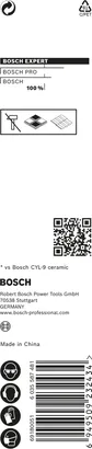 Bosch EXPERT HEX-9 Hardkeramische boor 7 x 90 mm.