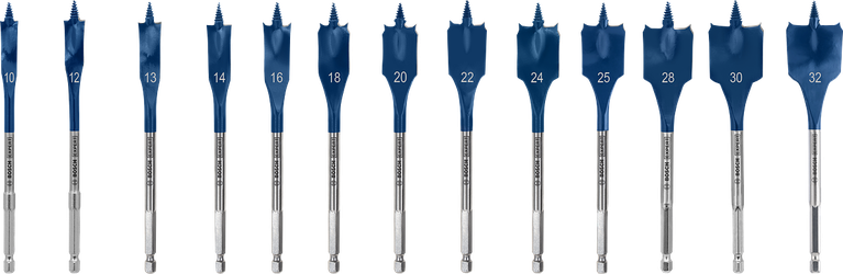 Bosch EXPERT Self Cut Speed Spadeboorset 13-delig.