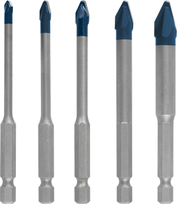 Bosch EXPERT HEX-9 HardCeramic boorset, 5-delig.